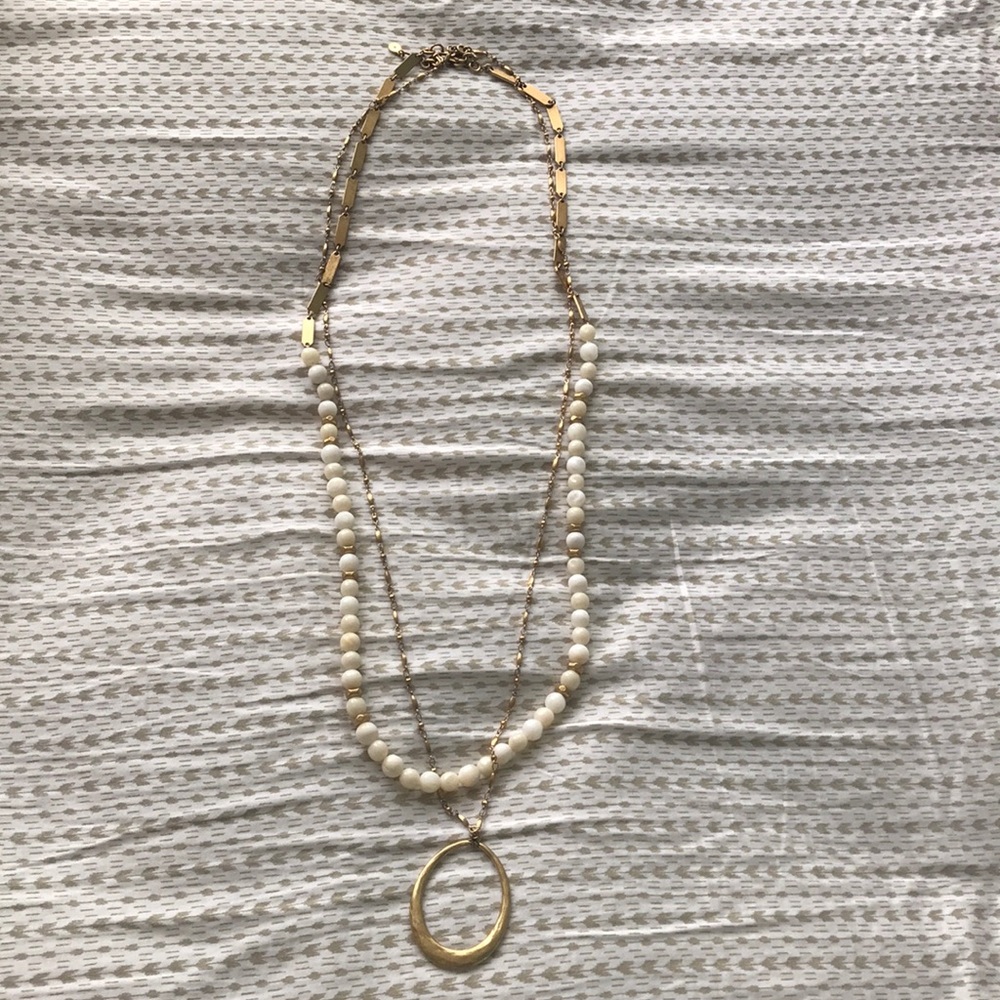 Stella & Dot multilayered necklace